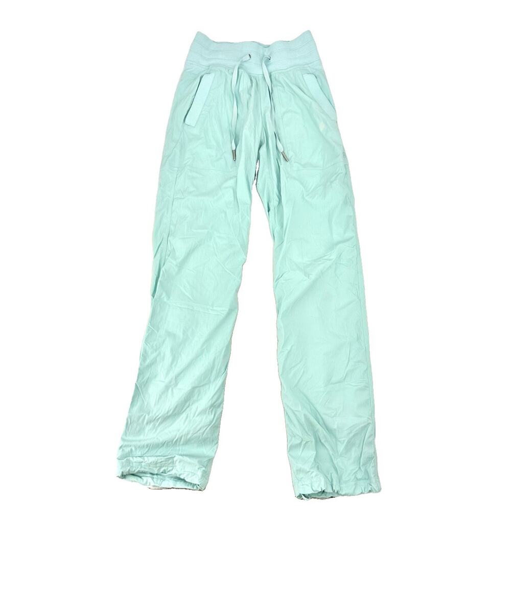 Lululemon Size 0 Women W5ENNR Dance Studio Mid-Rise Pant In Ideal Mint FLAW 37-7